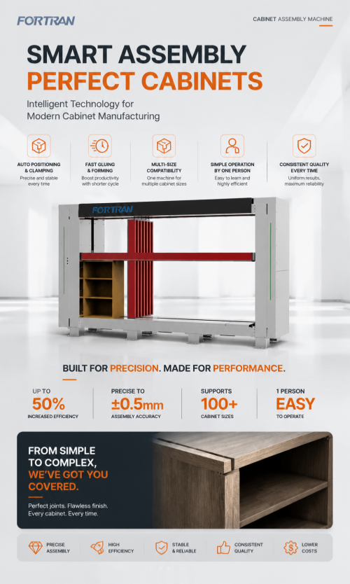 Mesin Pemasangan Kabinet Automatik Pintar | Penyelesaian Ideal untuk Pembuatan Perabot Panel Moden